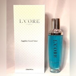 L'Core Paris Sapphire Facial Toner with Witch Hazel & Green Tea 120ml/4fl.oz NIB